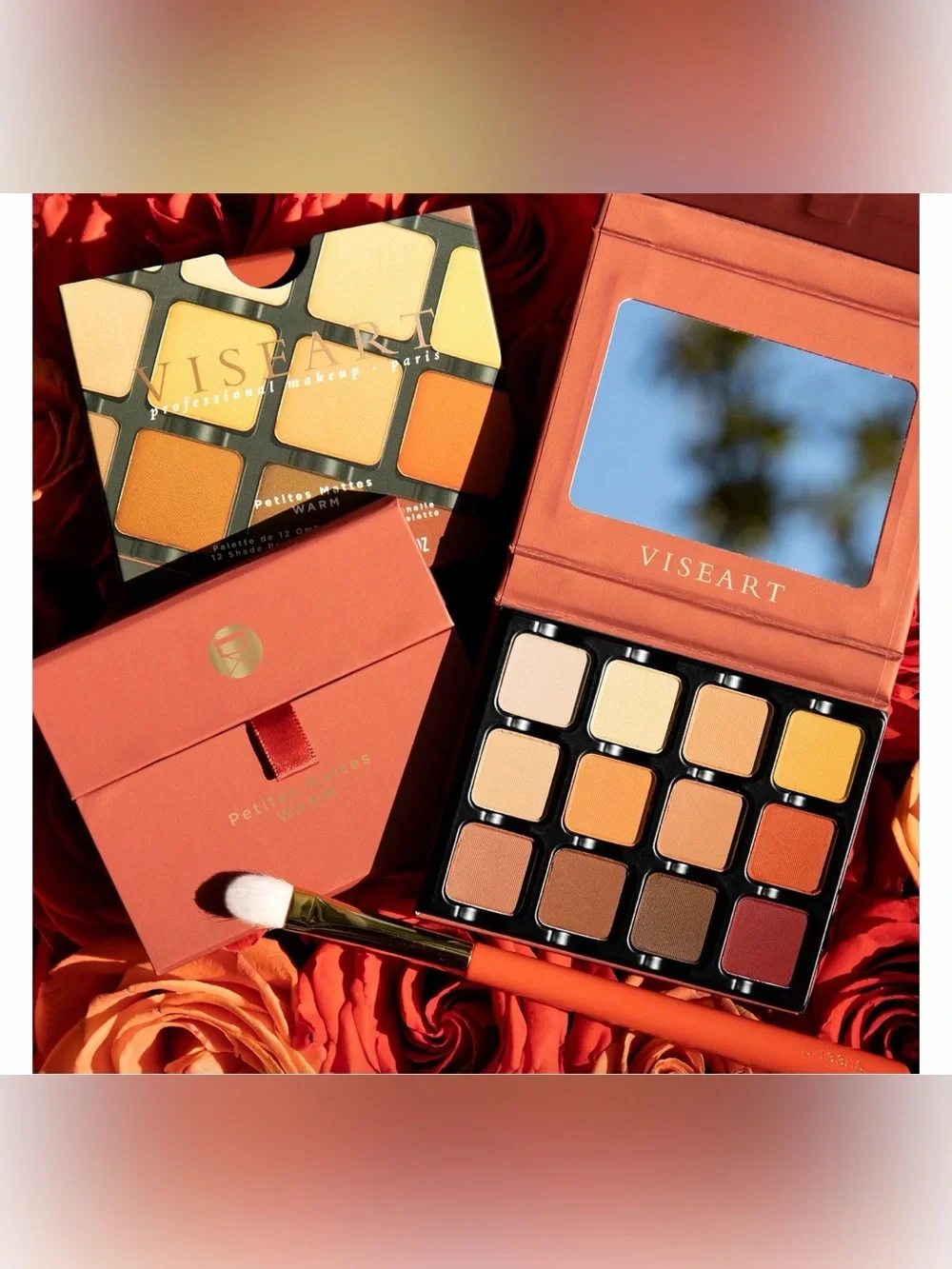 Viseart Petites Mattes warm palette NEW